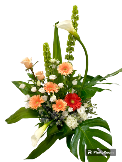 Fleurs funéraires F8