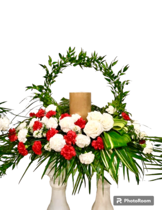 Fleurs funéraires F66
