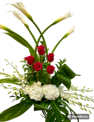 Fleurs funéraires F103