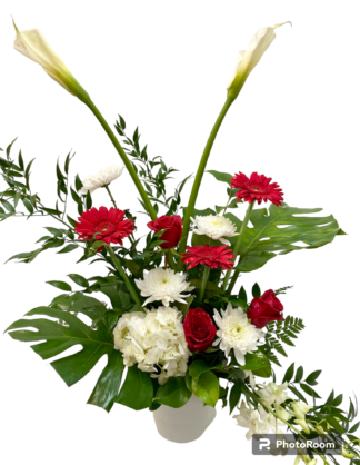 Fleurs funéraires F35