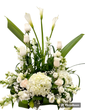Fleurs funéraires F104