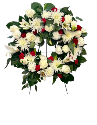 Fleurs funéraires F64