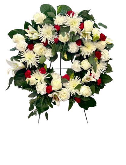 Fleurs funéraires F64