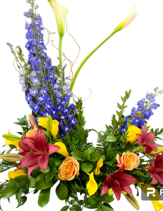 Fleurs funéraires F77