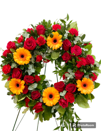 Fleurs funéraires F6