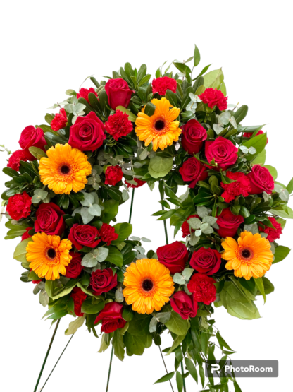 Fleurs funéraires F6