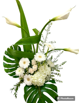 Fleurs funéraires F86