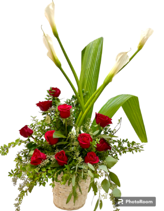 Fleurs funéraires F87